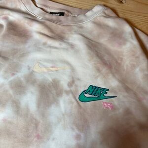 Nike Sportswear Club Men's Tie-Dye Logo Festival Top Size Large
